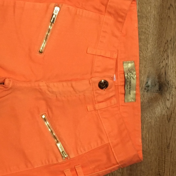Bluemarine Jeans, Skinny, Low Rise, Orange - Picture 3 of 4